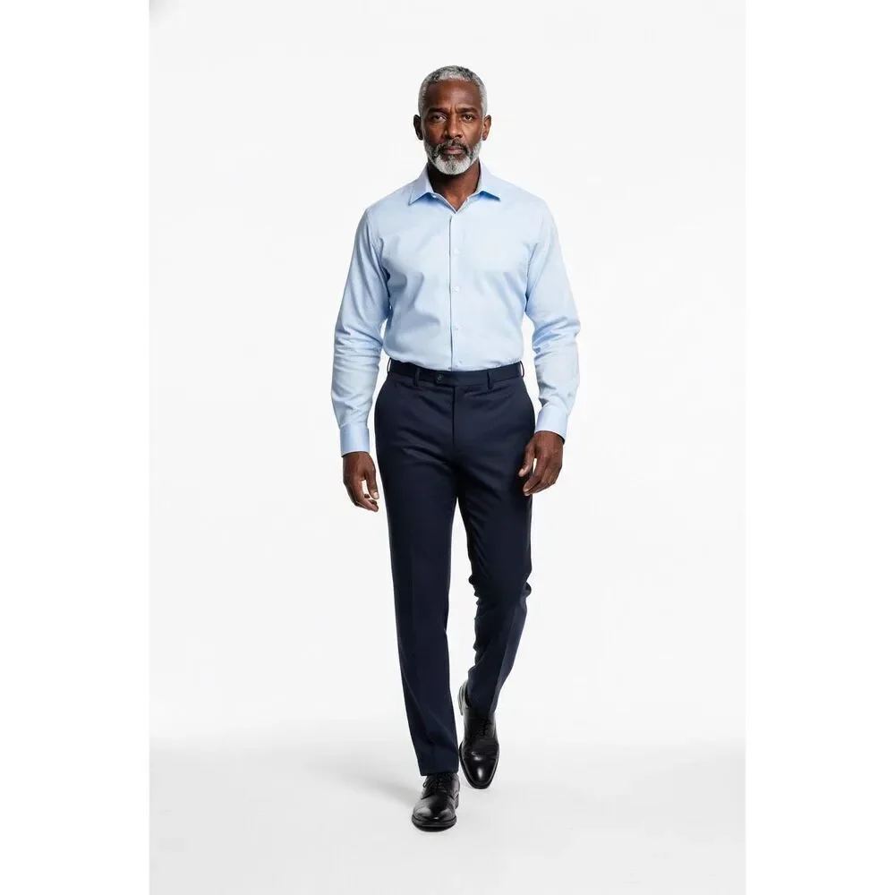 Mens Pierre Cardin long sleeve dress shirt